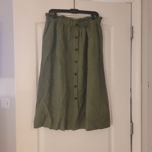 Madewell Midi skirt